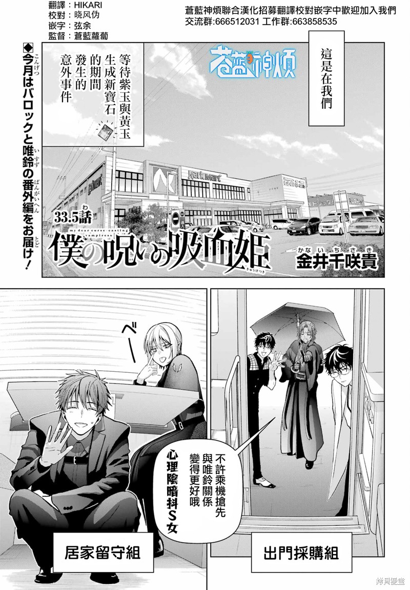 我的诅咒吸血姬漫画33.5话